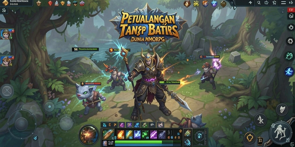 Gameplay 66K yang penuh aksi dan petualangan MMORPG.