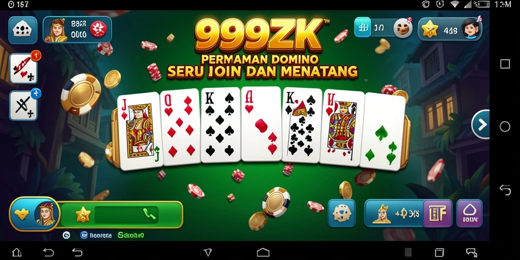 Gameplay intens permainan Domino yang seru dan menantang.