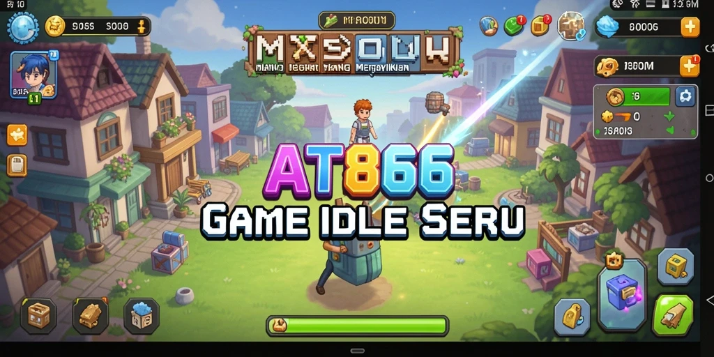 Screenshot gameplay AT866 yang menampilkan berbagai karakter dan tantangan menarik.