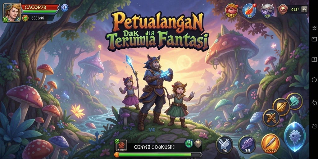 Menampilkan gameplay epik dalam dunia petualangan yang luas.