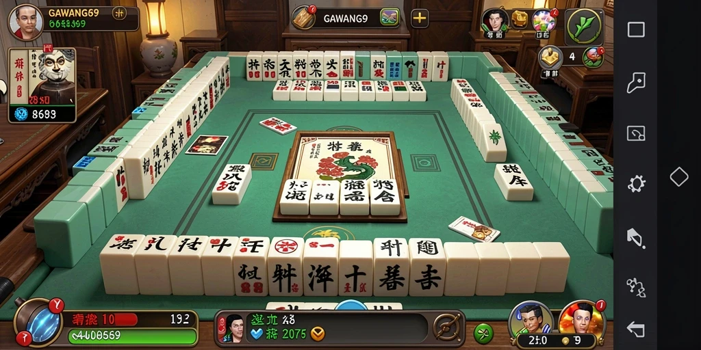 Screenshot gameplay GAWANG69 menunjukkan kombinasi strategi dan kecepatan.