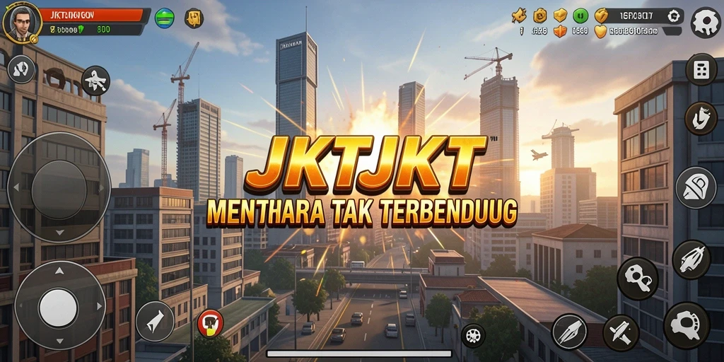 Gameplay <strong>JKTJKT</strong> yang seru dan menantang dalam genre Tower Defense.