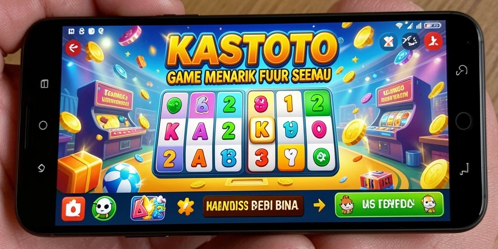 Tampilan gameplay KASTOTO yang seru dan mengasyikkan.
