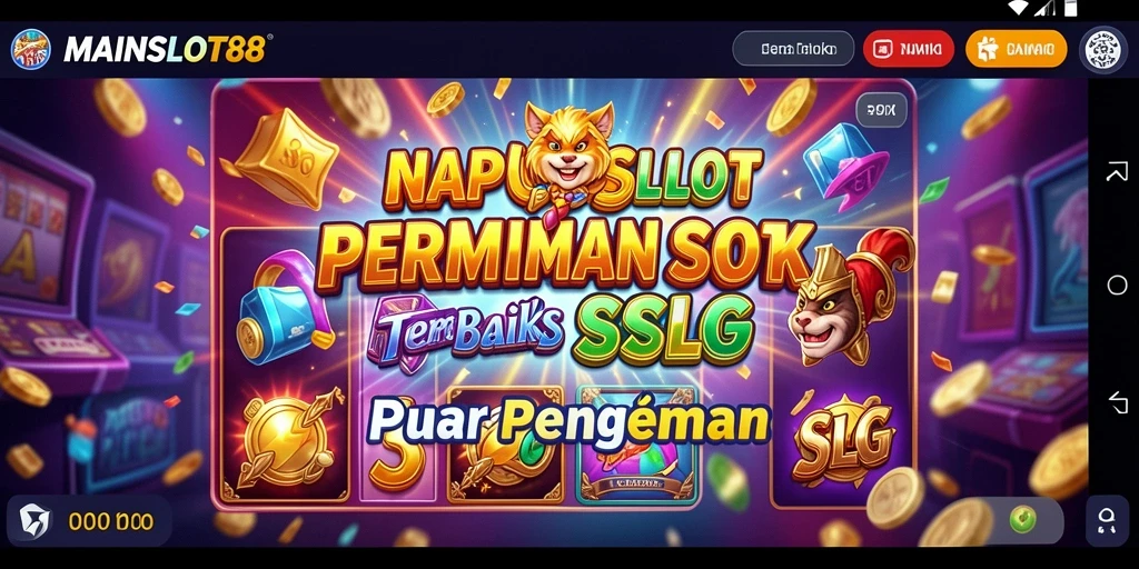 Tampilan visual menarik dari gameplay MAINSLOT88 yang mendebarkan.