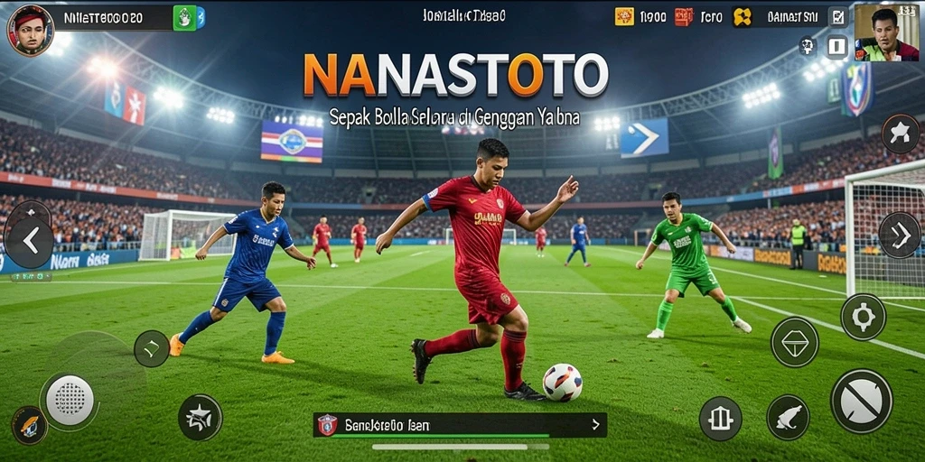 Tampilan gameplay <strong>NANASTOTO</strong> yang menegangkan di lapangan.