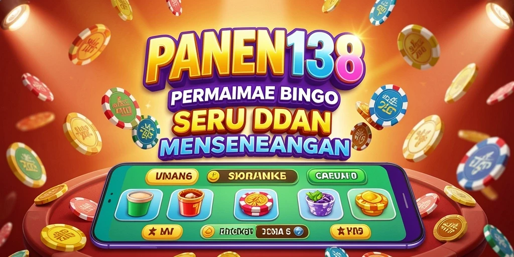 Tampilan utama gameplay Bingo di PANEN138 yang seru.