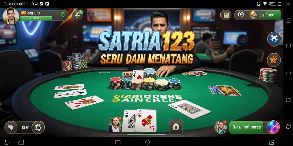 SATRIA123 menunjukkan gameplay seru dan kartu yang menyenangkan.