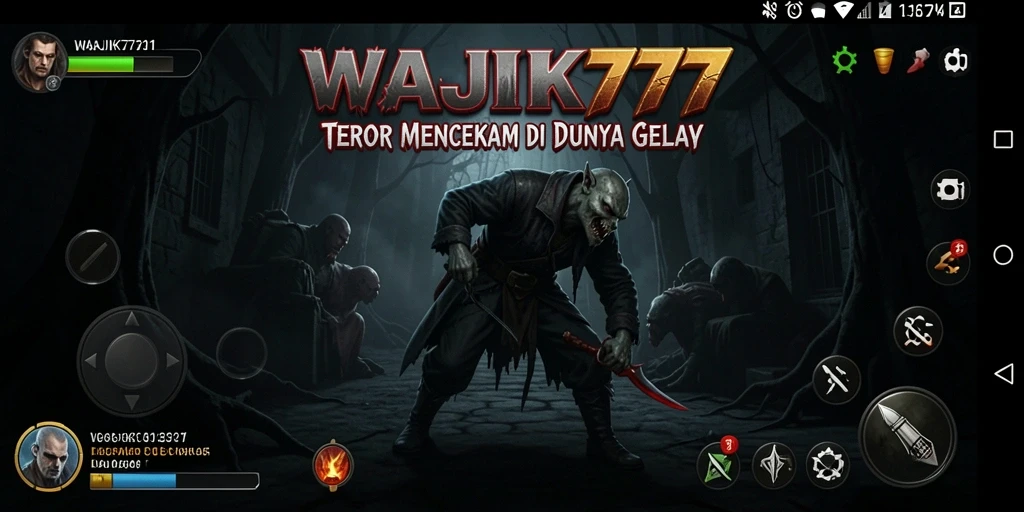 Tampak gameplay WAJIK777 yang penuh teror dan ketegangan.